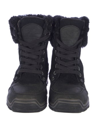 Pajar Suede Combat Boots