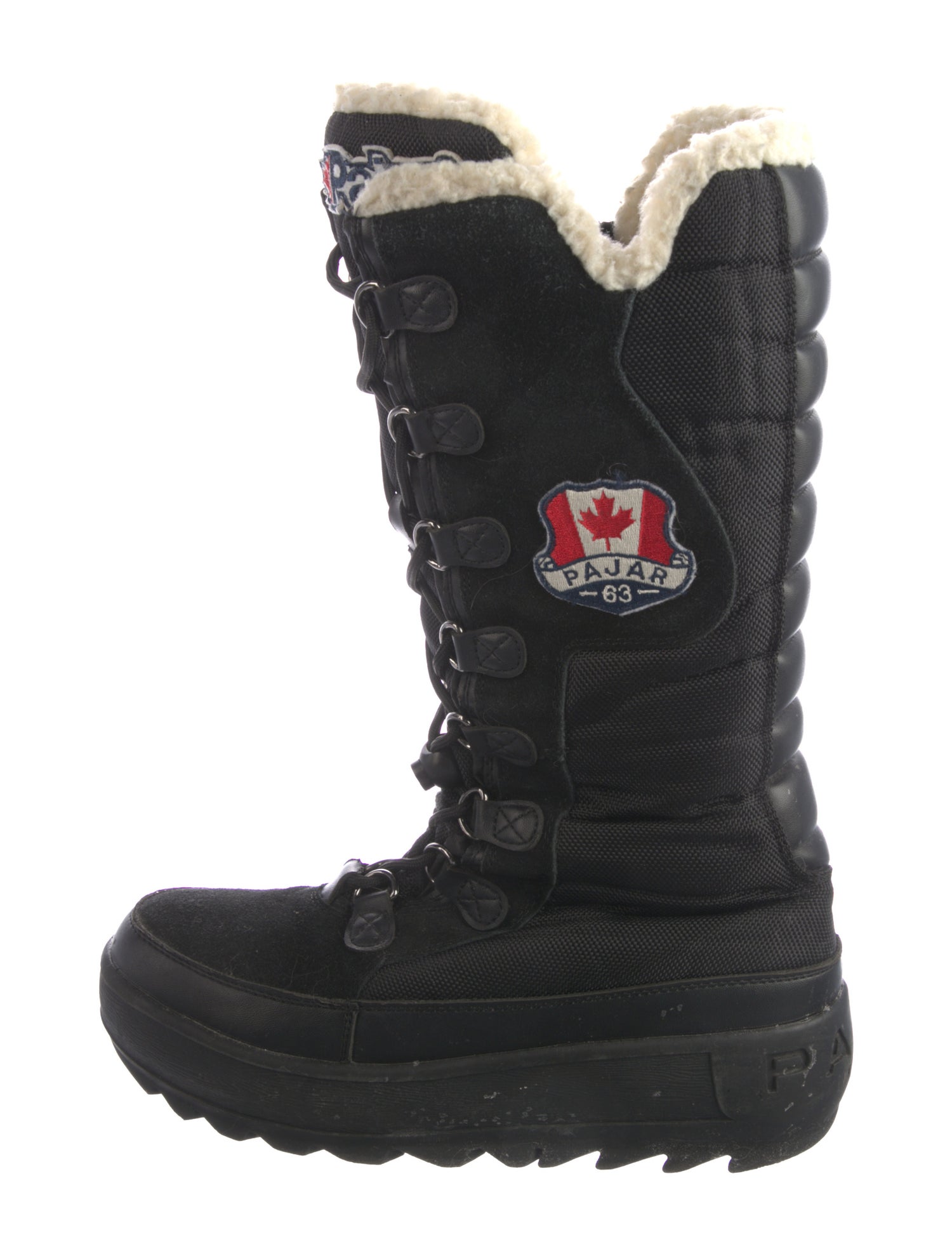 Pajar Suede Combat Boots