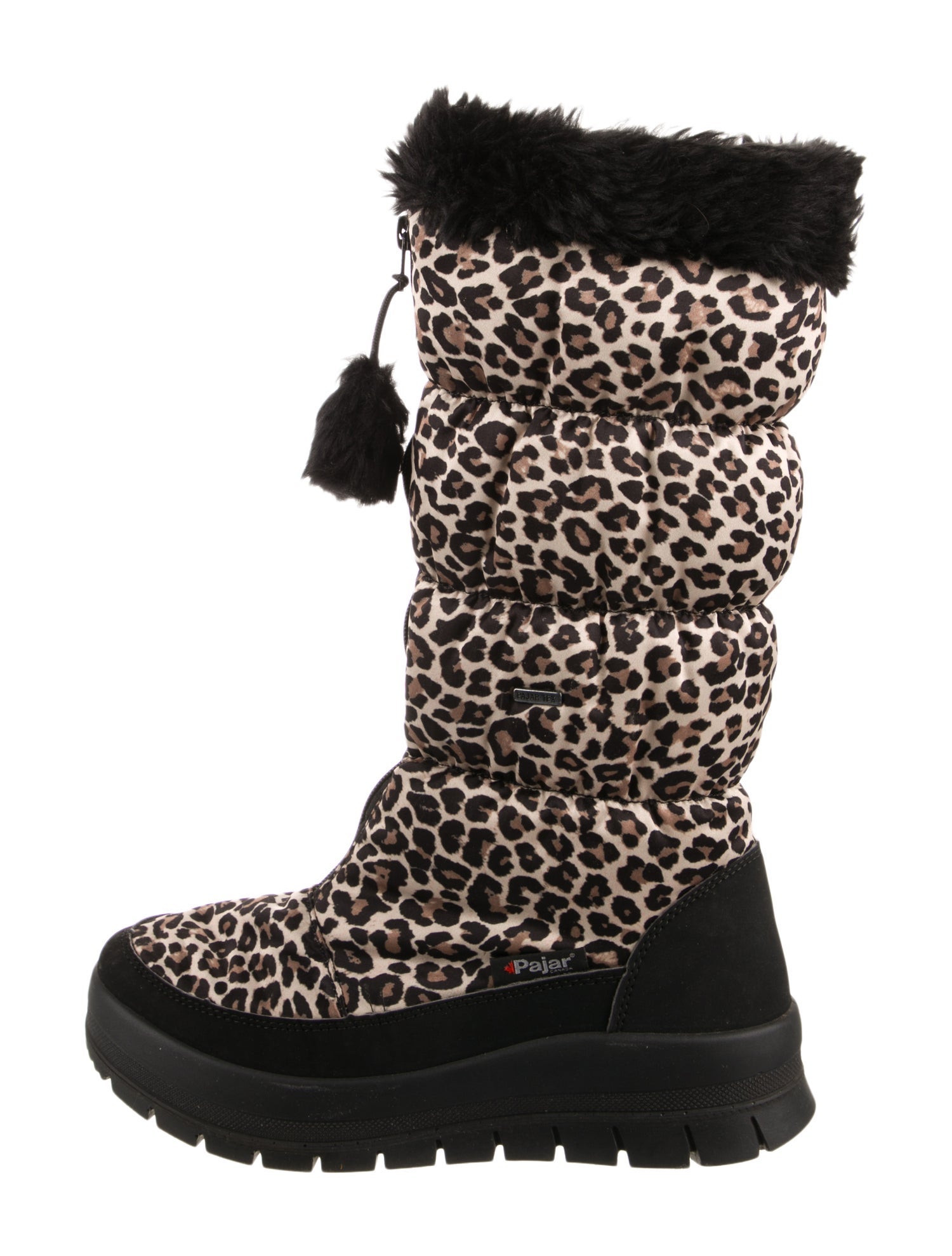 Pajar Nylon Animal Print Boots