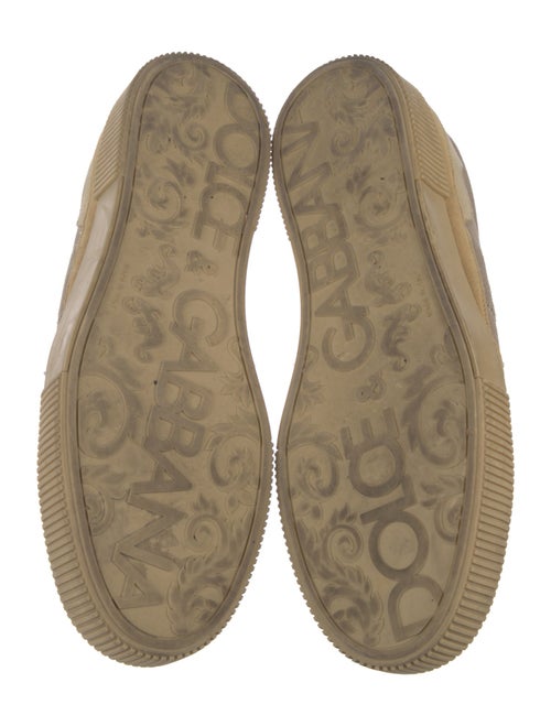 P.J. Tucker for Dolce & Gabbana Suede Lasercut Accents Sneakers