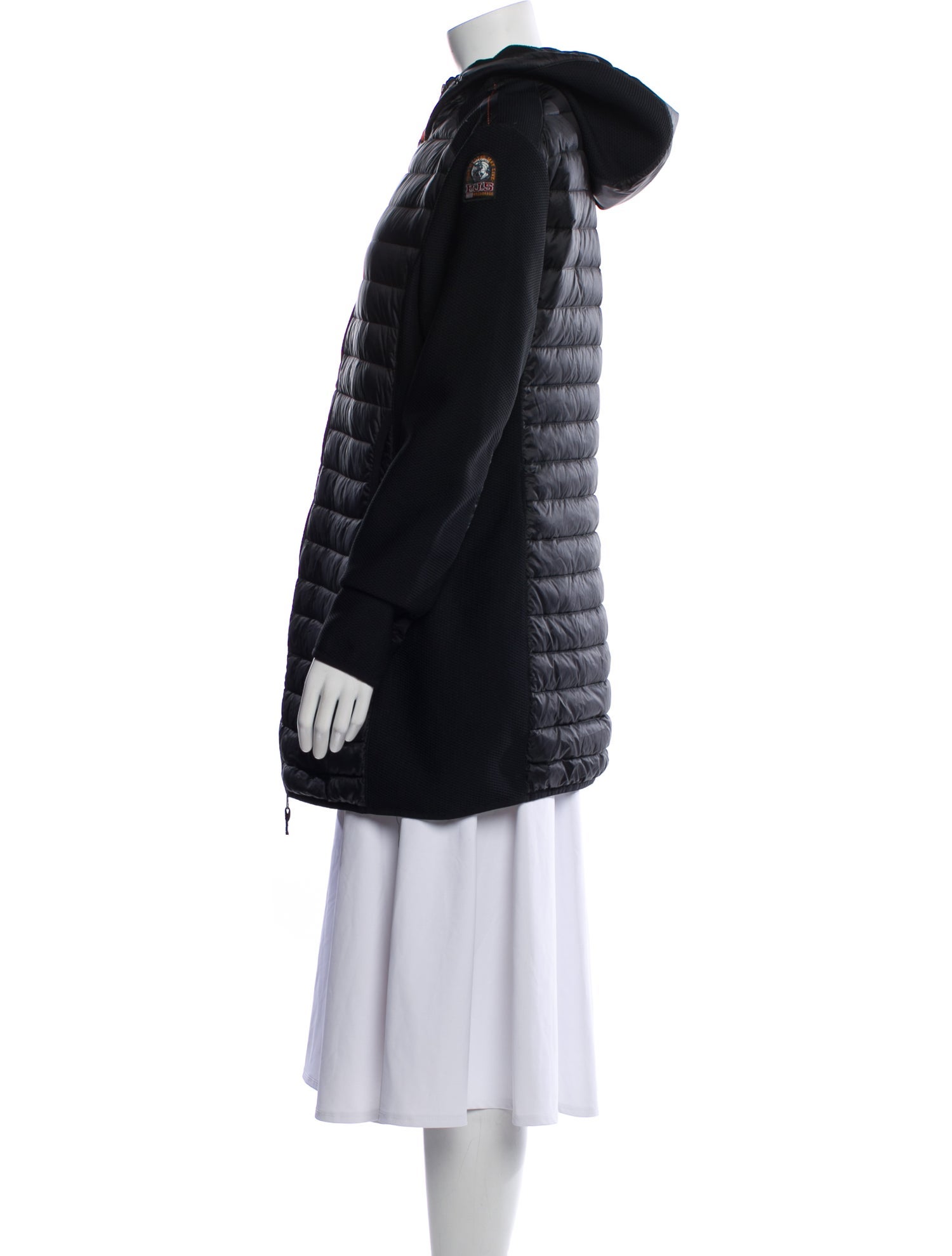 Parajumpers Wool Striped Down Jacket