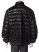 Parajumpers Lamb Leather Puffer Coat