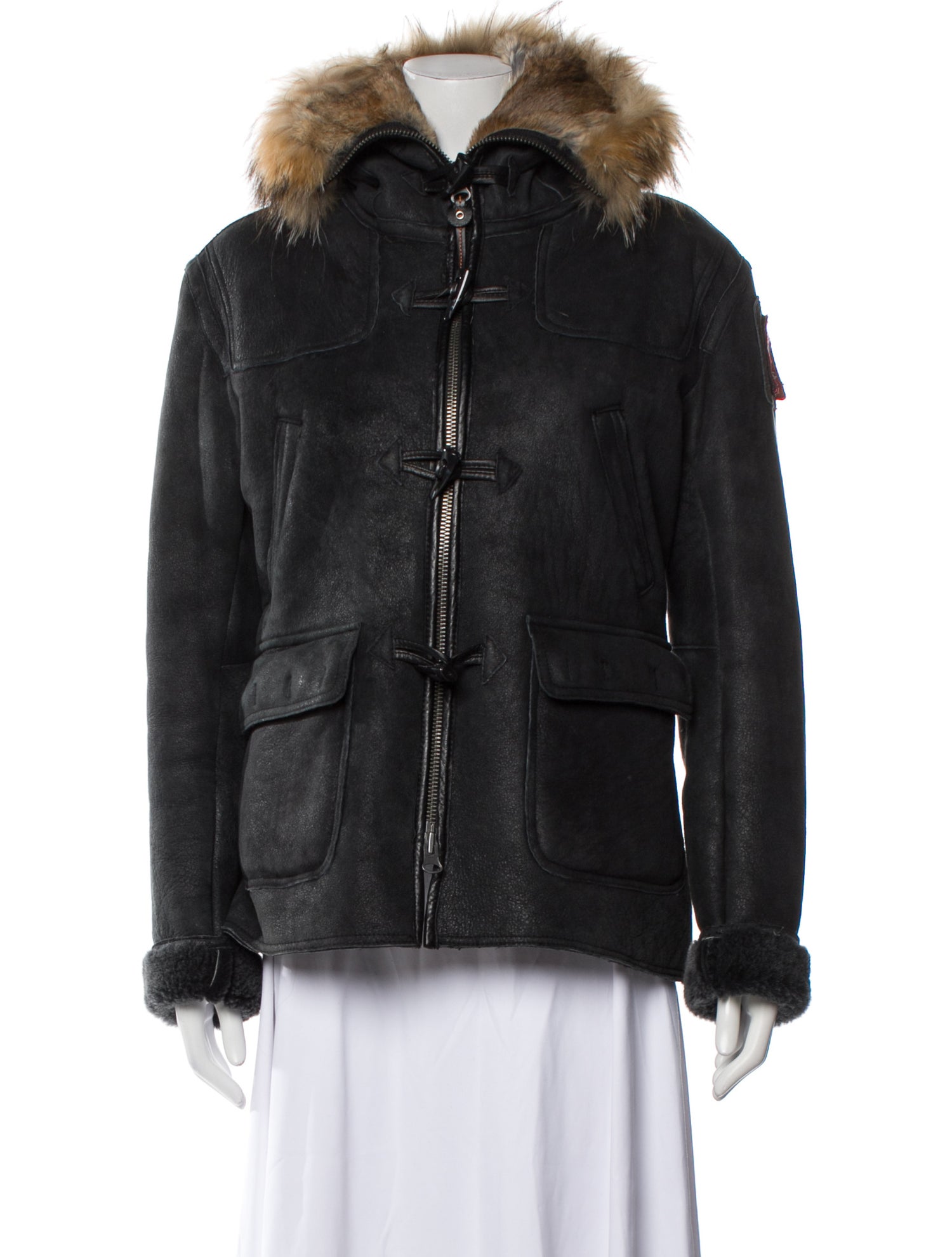 Parajumpers Leather Utility Jacket
