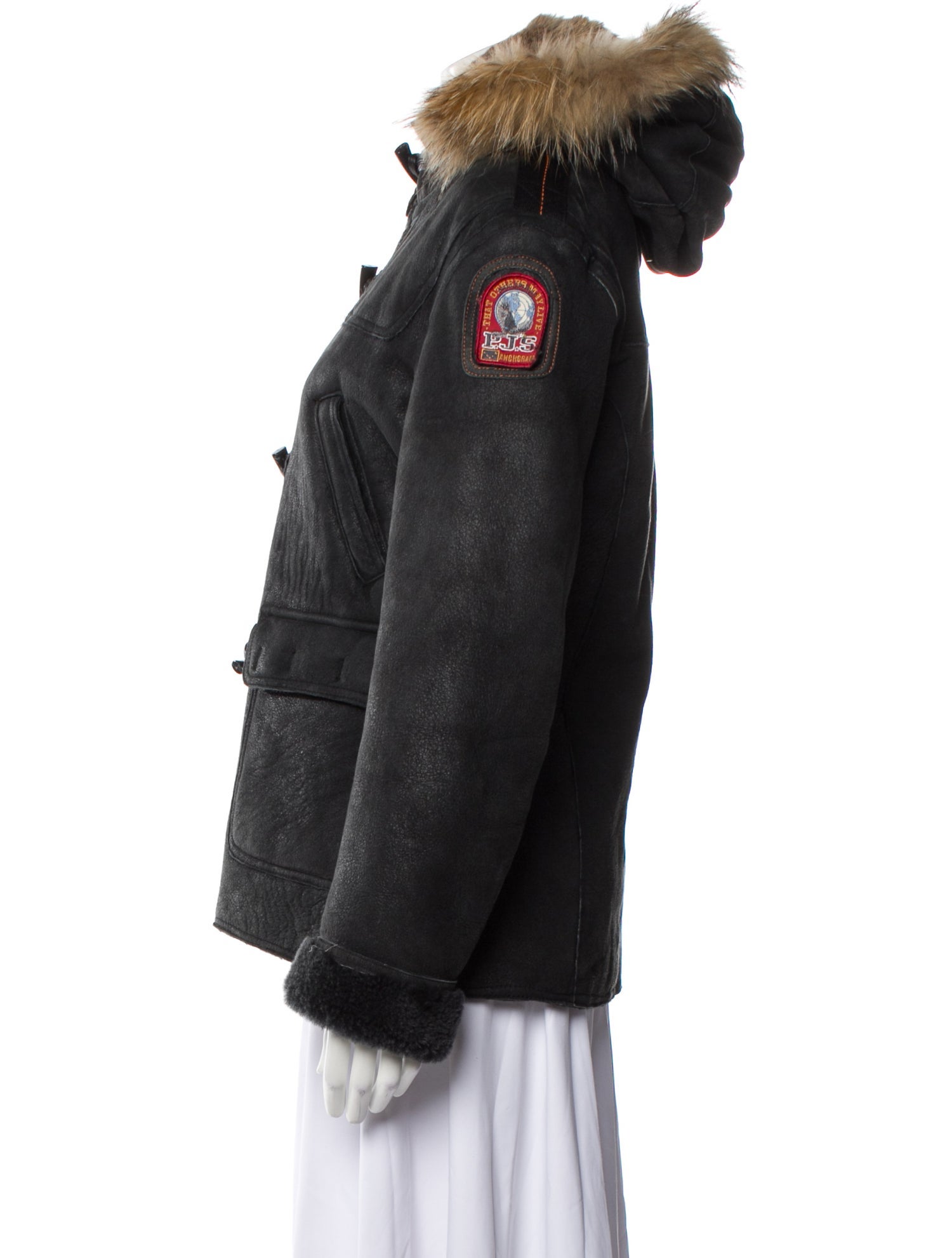 Parajumpers Leather Utility Jacket