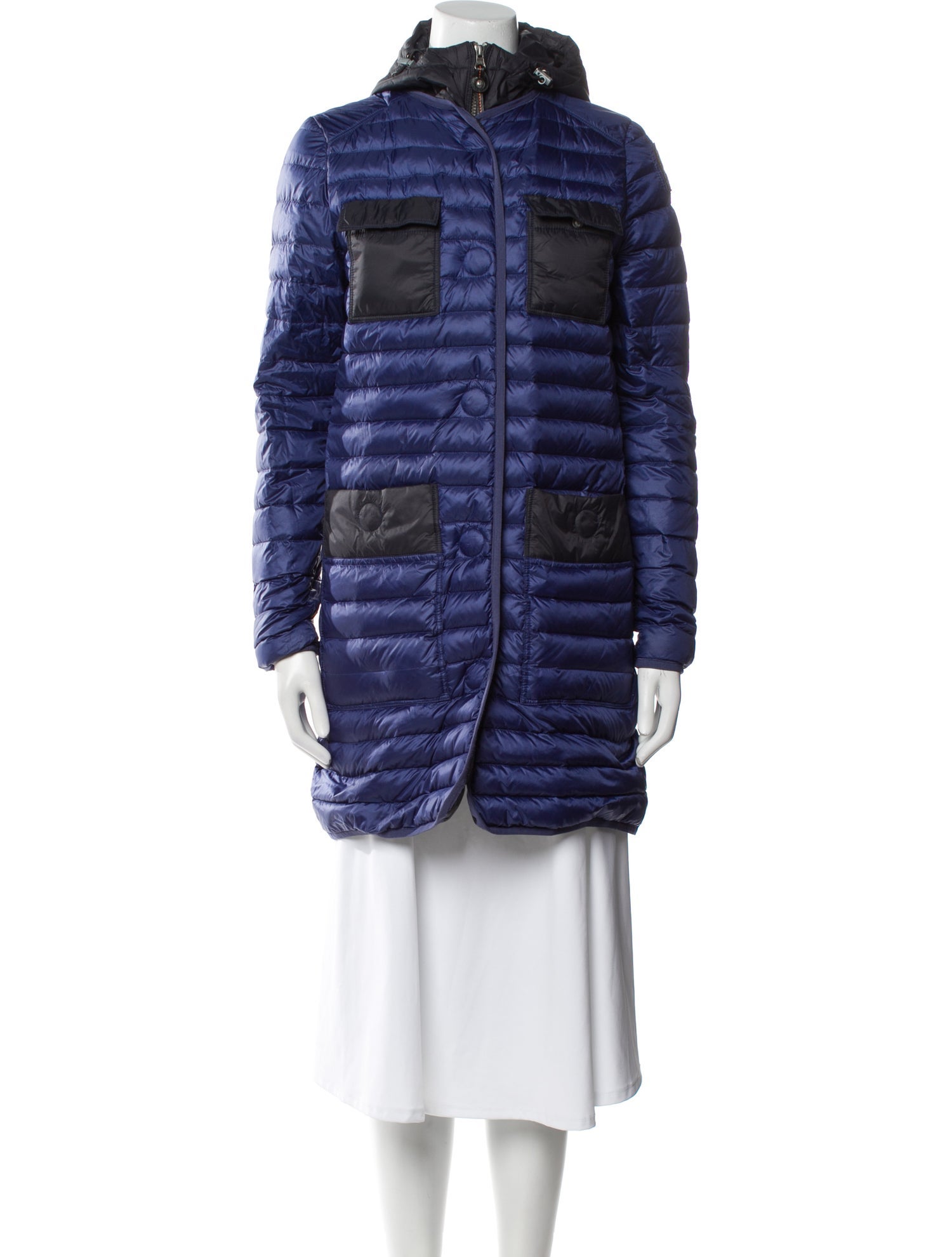 Parajumpers Colorblock Pattern Down Coat