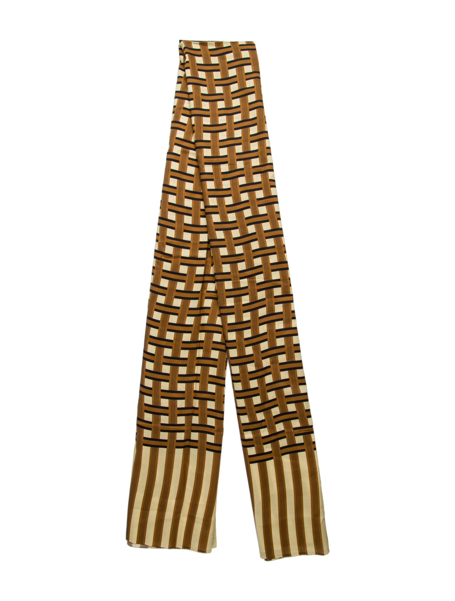 P. Johnson Striped Scarf