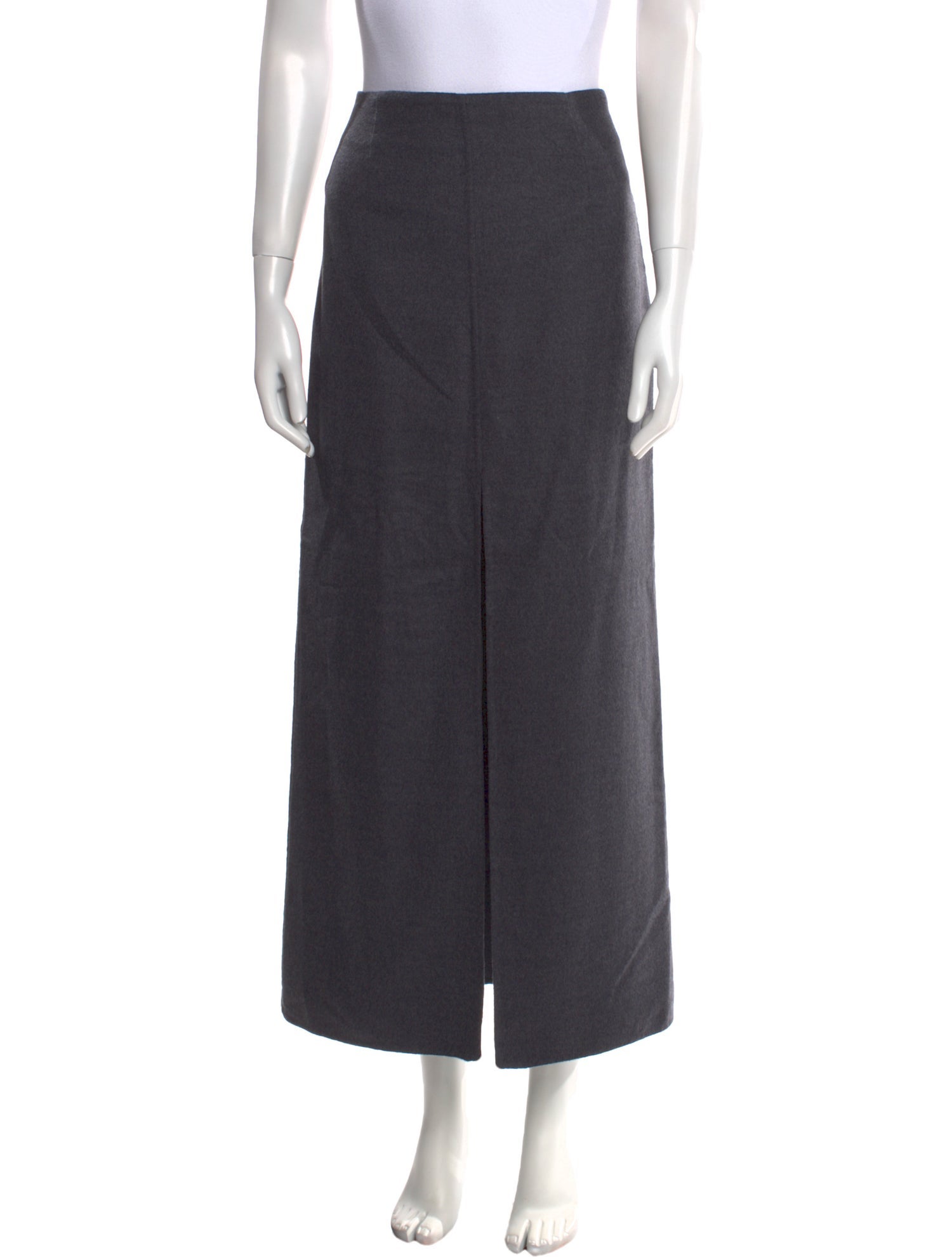 P. Johnson Wool Midi Length Skirt