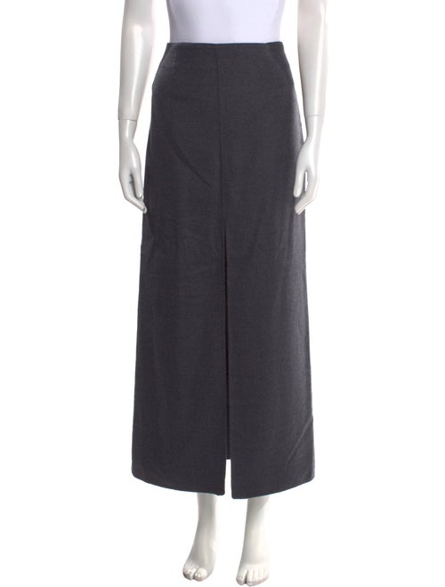 P. Johnson Wool Midi Length Skirt
