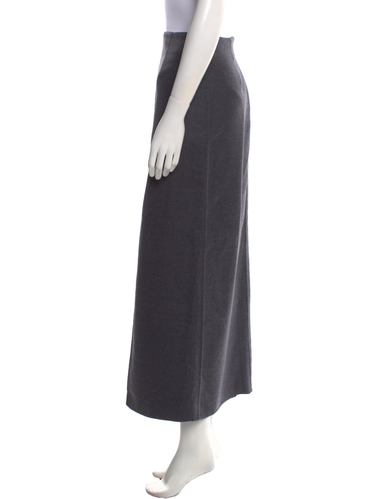 P. Johnson Wool Midi Length Skirt