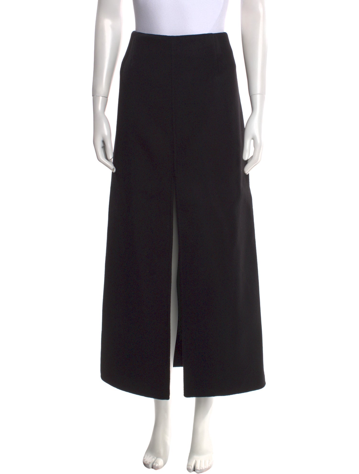 P. Johnson Wool Midi Length Skirt