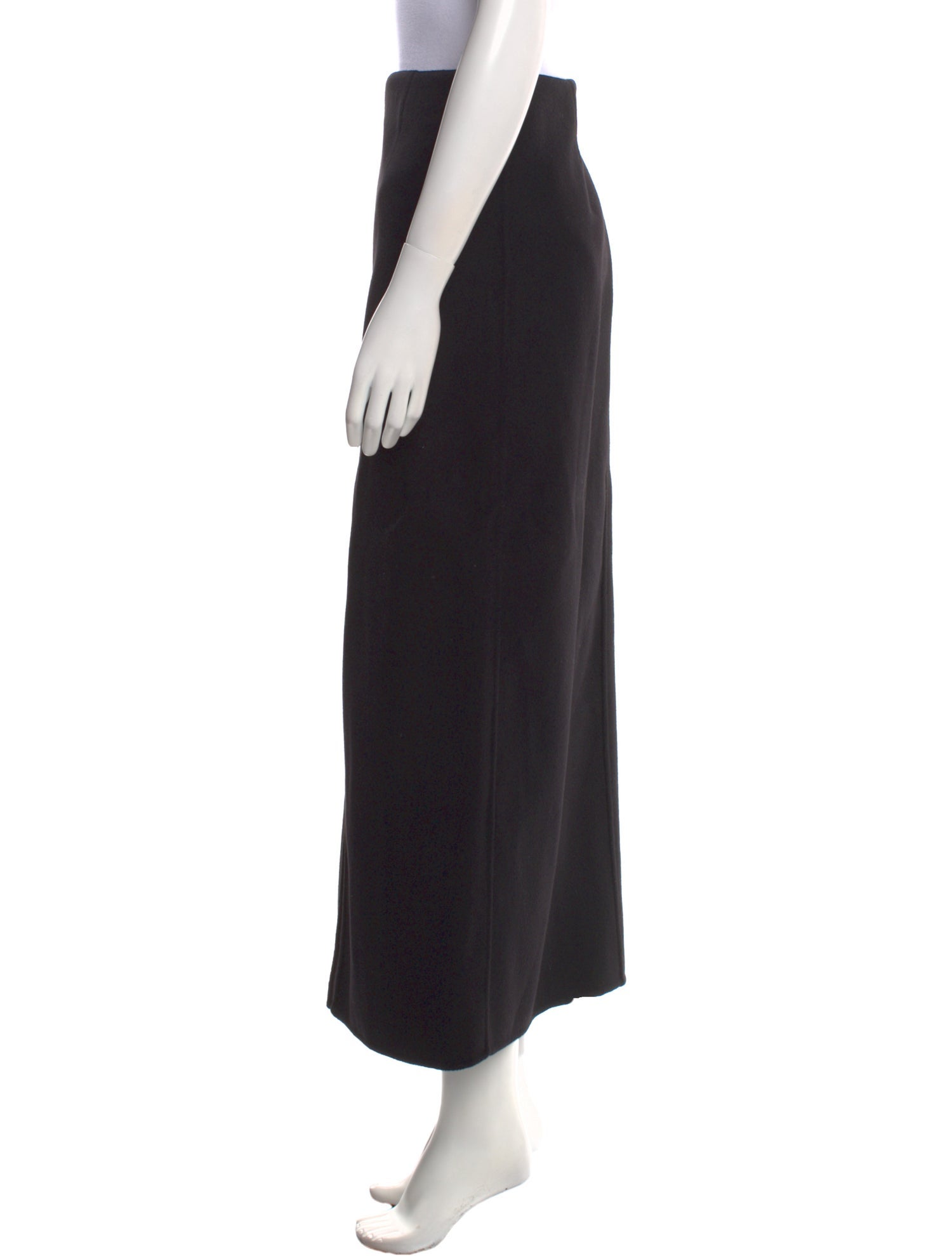 P. Johnson Wool Midi Length Skirt