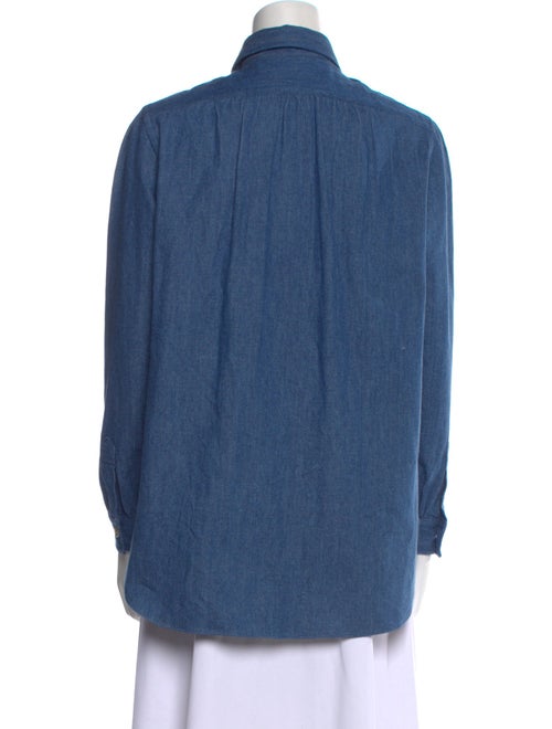 P. Johnson Long Sleeve Button-Up Top