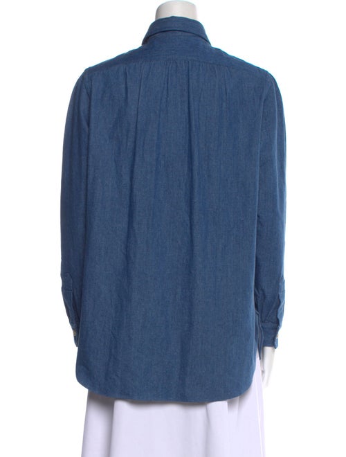 P. Johnson Long Sleeve Button-Up Top