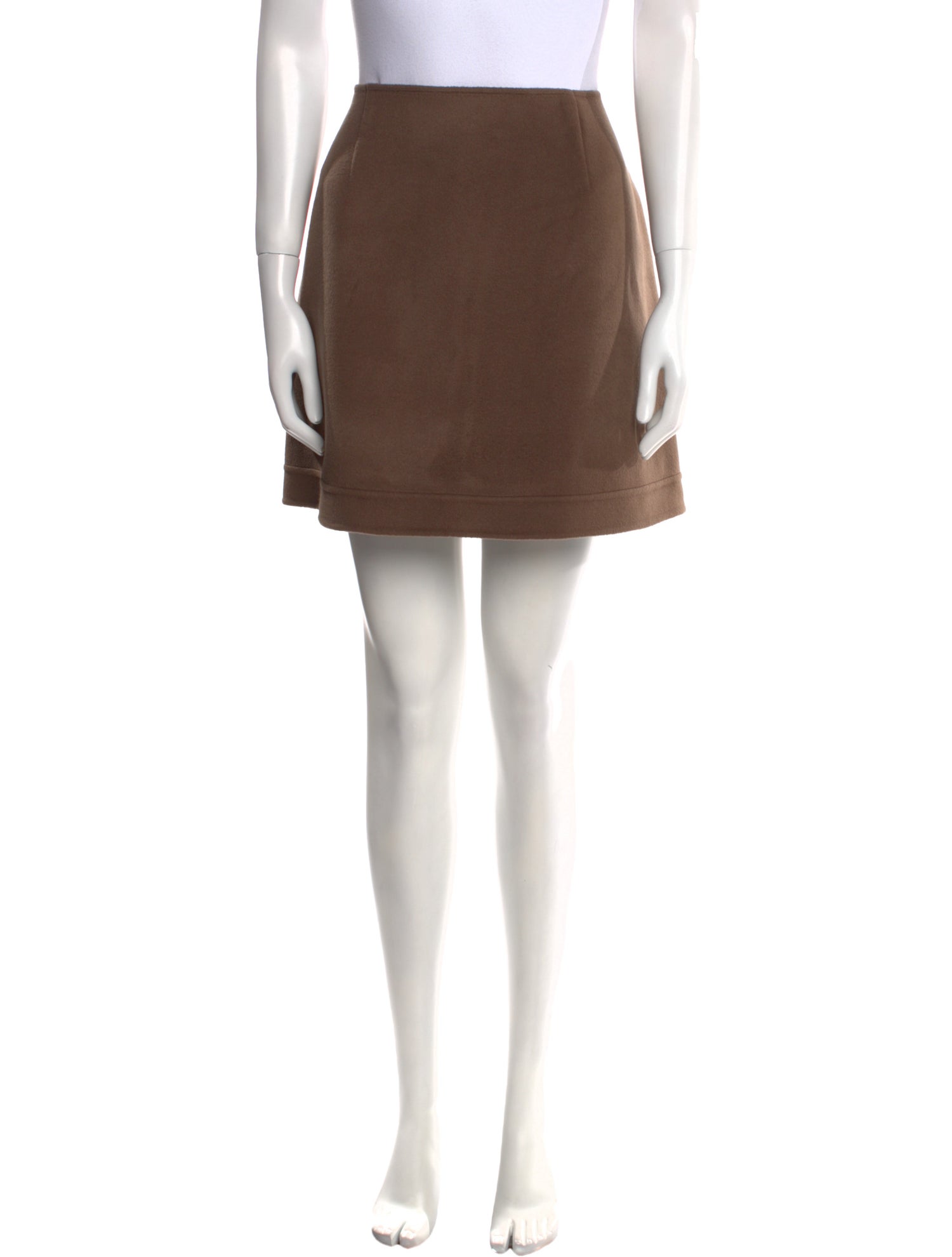 P. Johnson Wool Mini Skirt