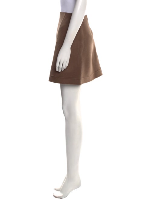 P. Johnson Wool Mini Skirt