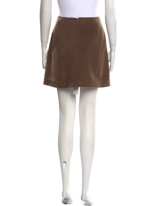 P. Johnson Wool Mini Skirt