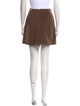 P. Johnson Wool Mini Skirt