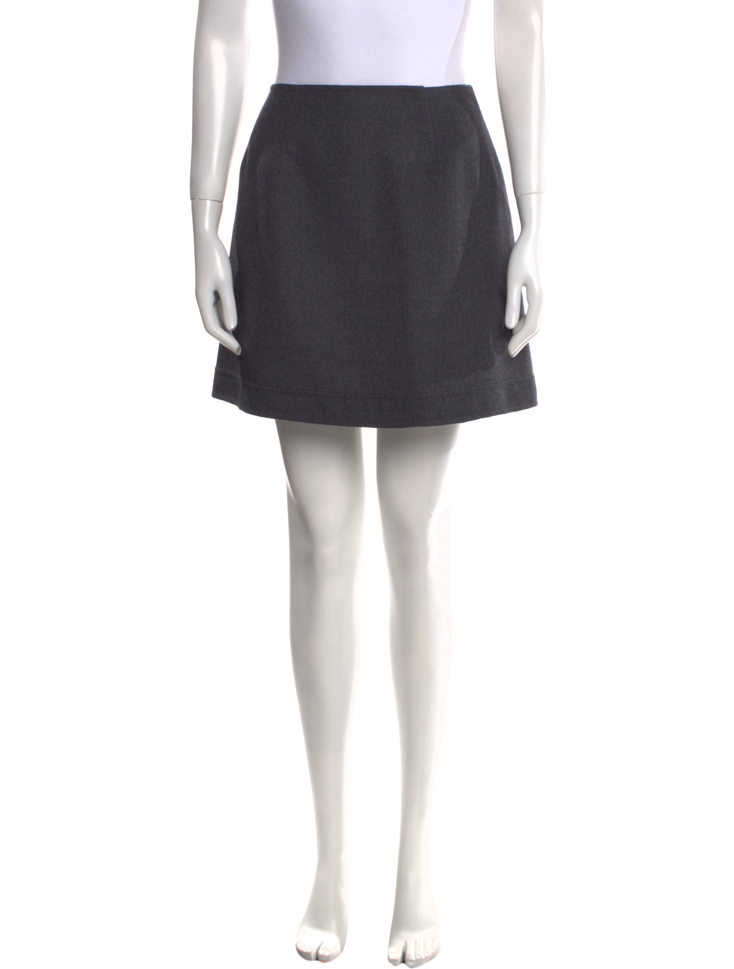 P. Johnson Wool Mini Skirt