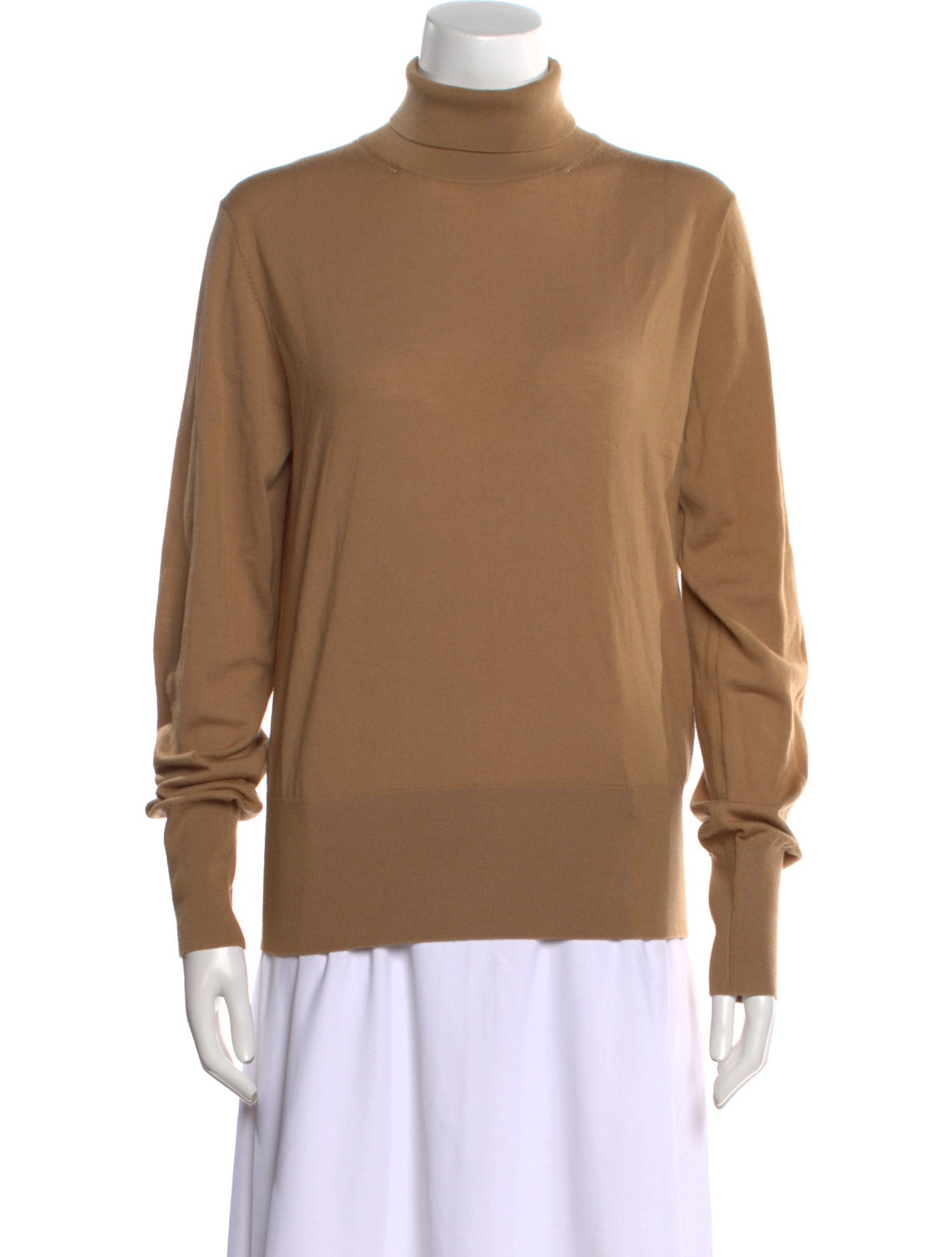 P. Johnson Merino Wool Turtleneck Sweater