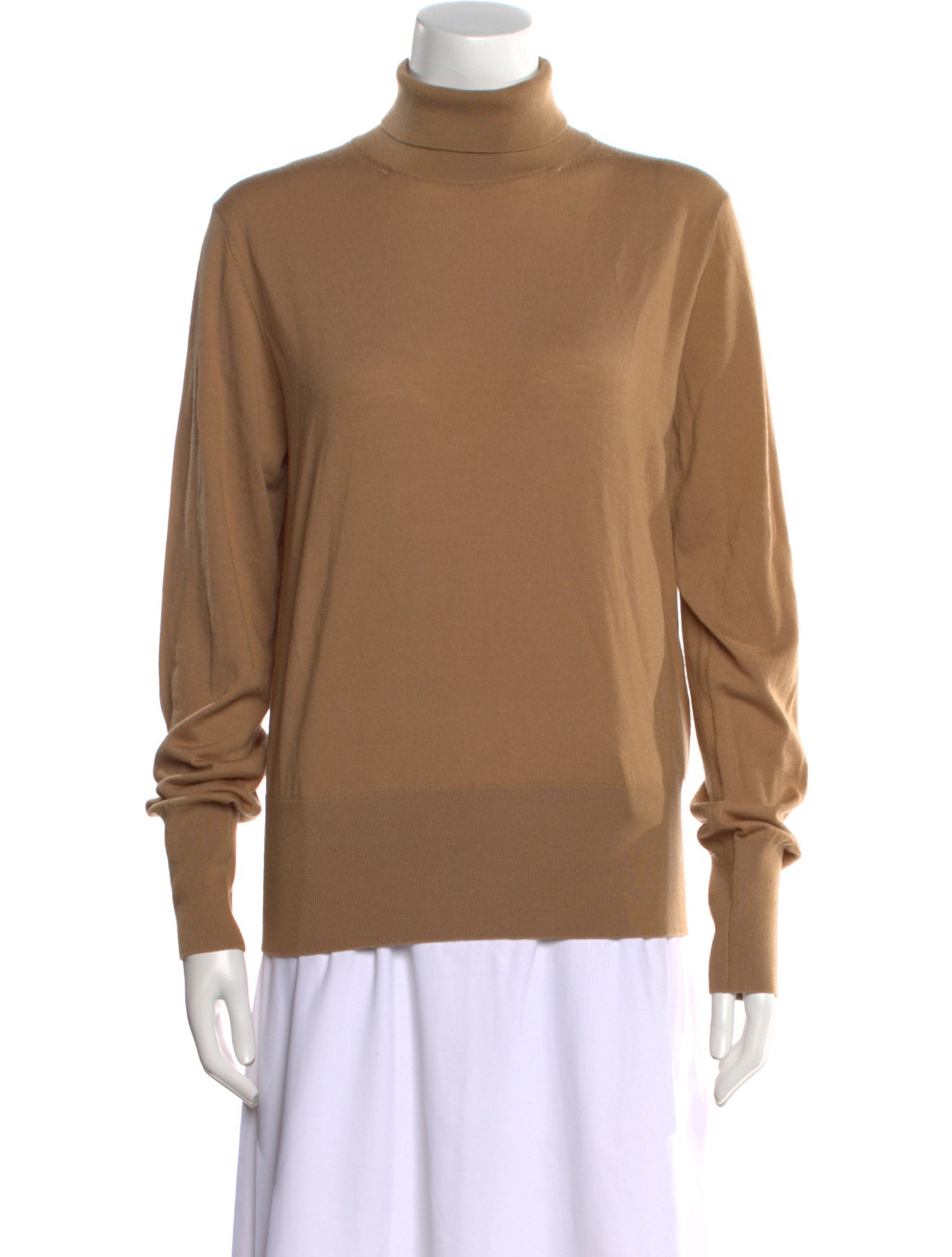 P. Johnson Merino Wool Turtleneck Sweater