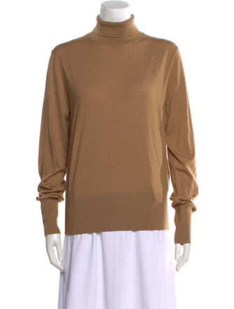 P. Johnson Merino Wool Turtleneck Sweater