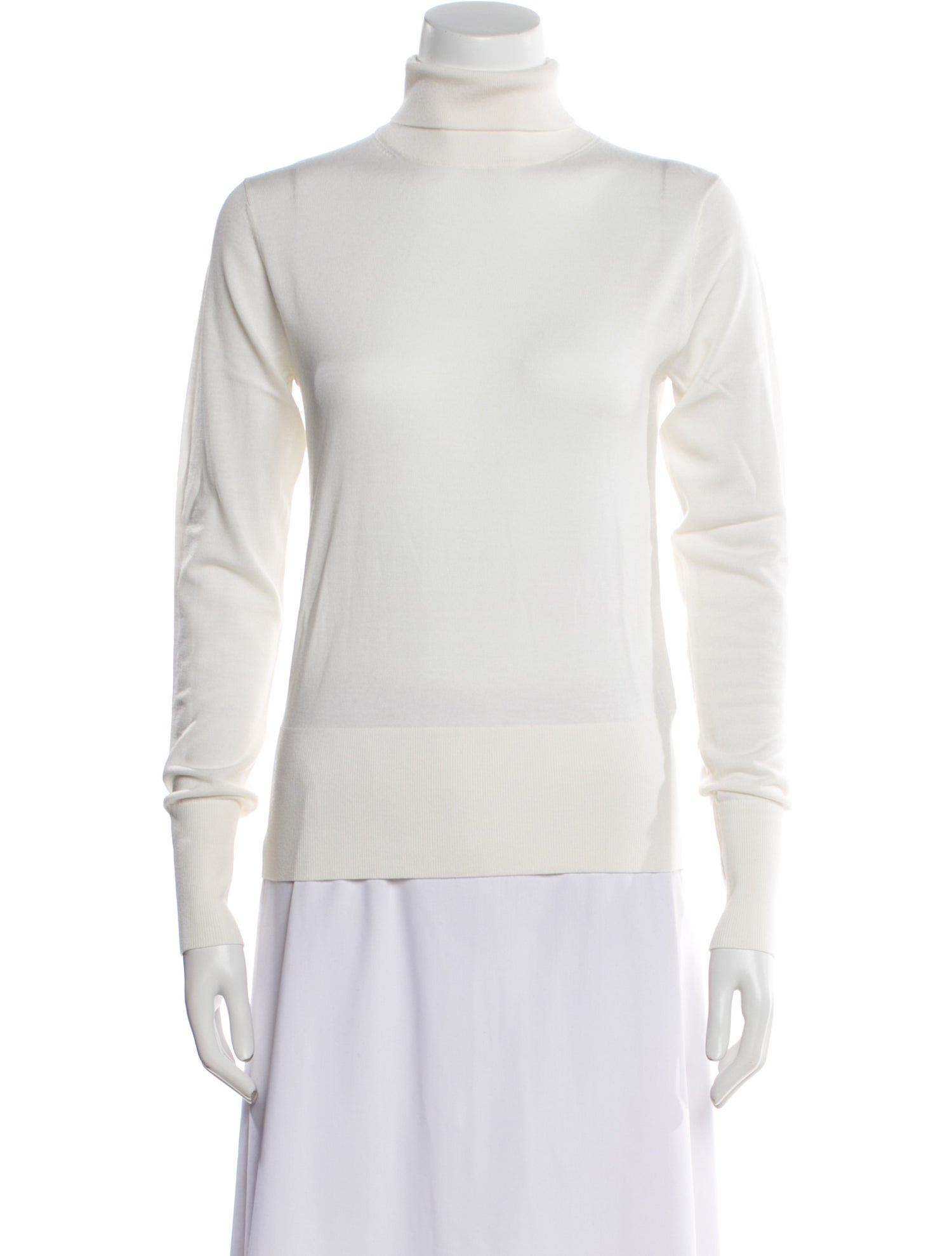 P. Johnson Merino Wool Turtleneck Sweater