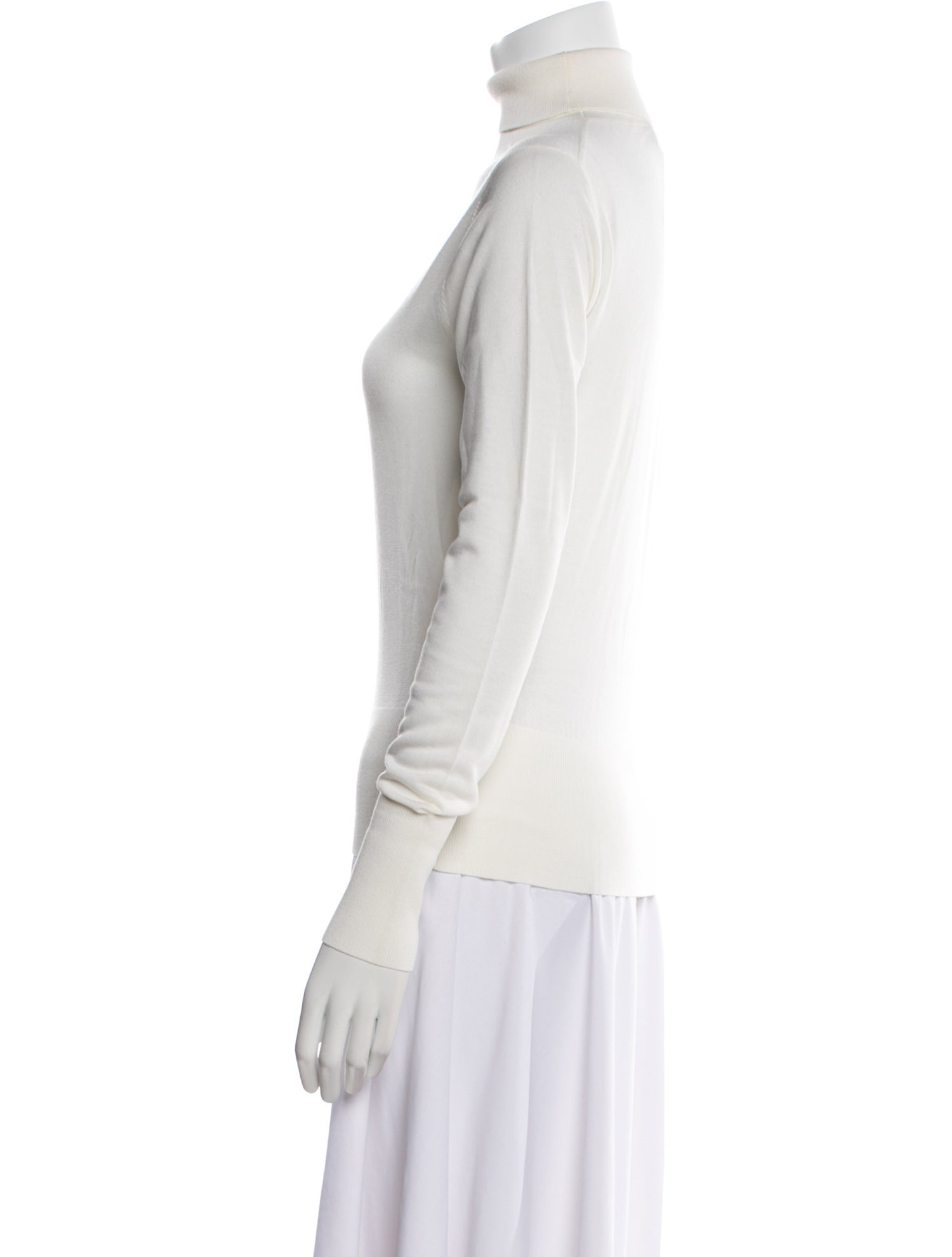 P. Johnson Merino Wool Turtleneck Sweater