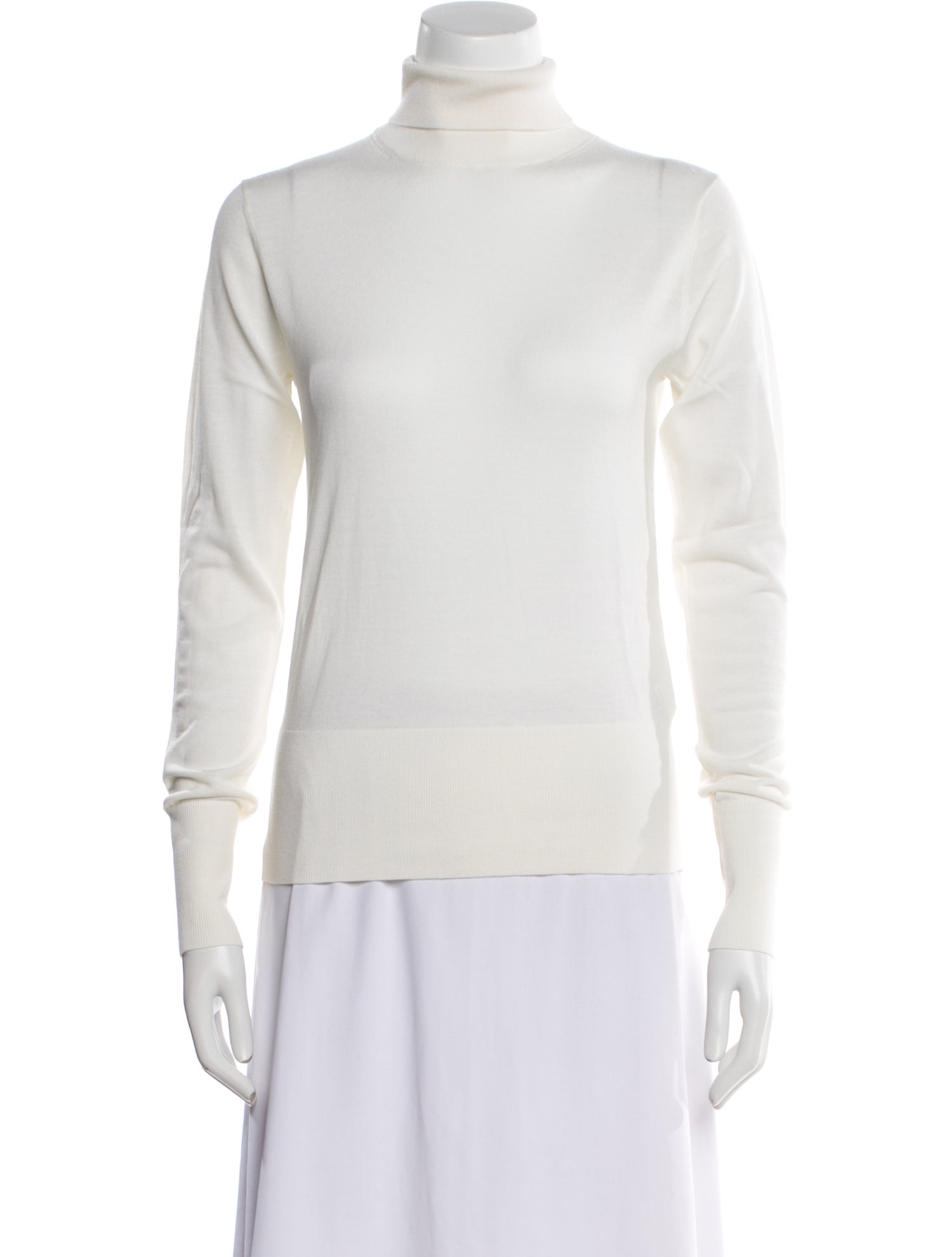 P. Johnson Merino Wool Turtleneck Sweater