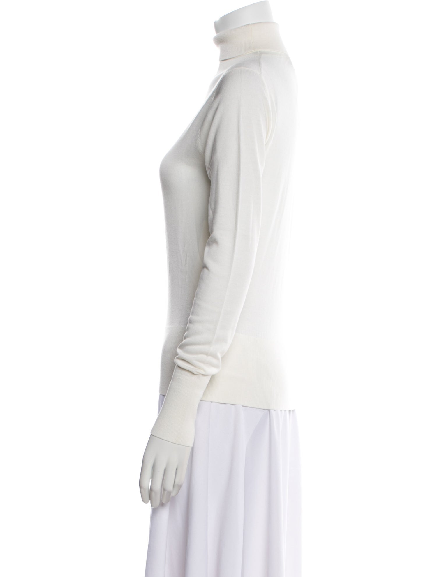 P. Johnson Merino Wool Turtleneck Sweater