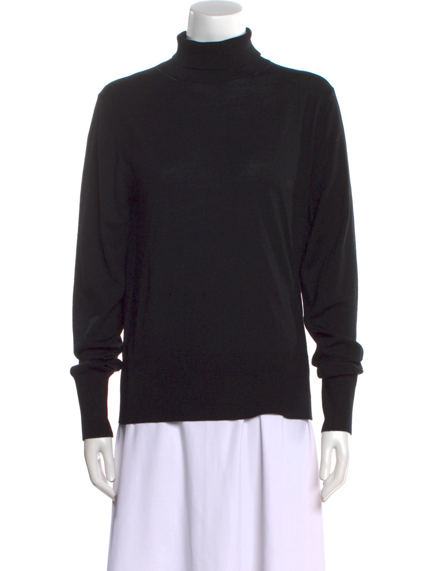 P. Johnson Merino Wool Turtleneck Sweater