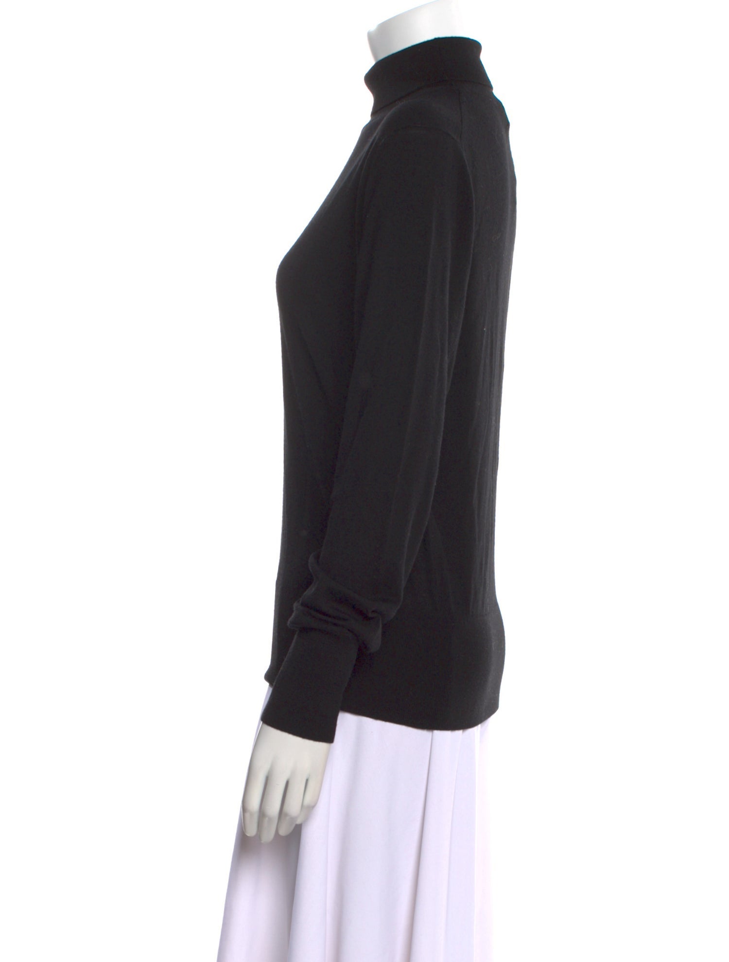 P. Johnson Merino Wool Turtleneck Sweater