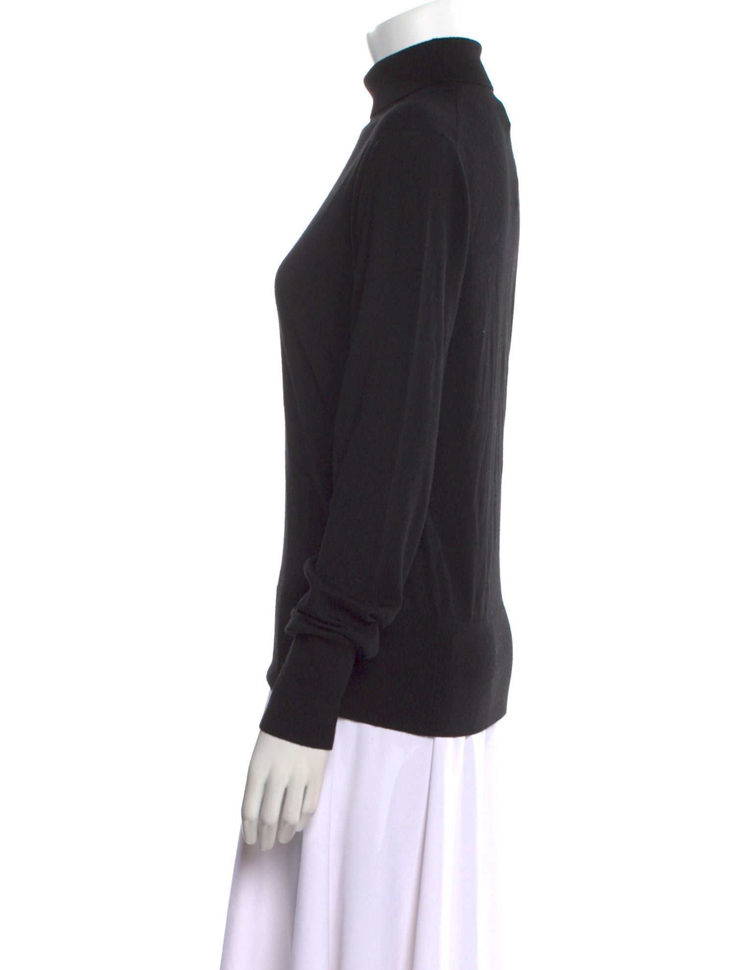 P. Johnson Merino Wool Turtleneck Sweater