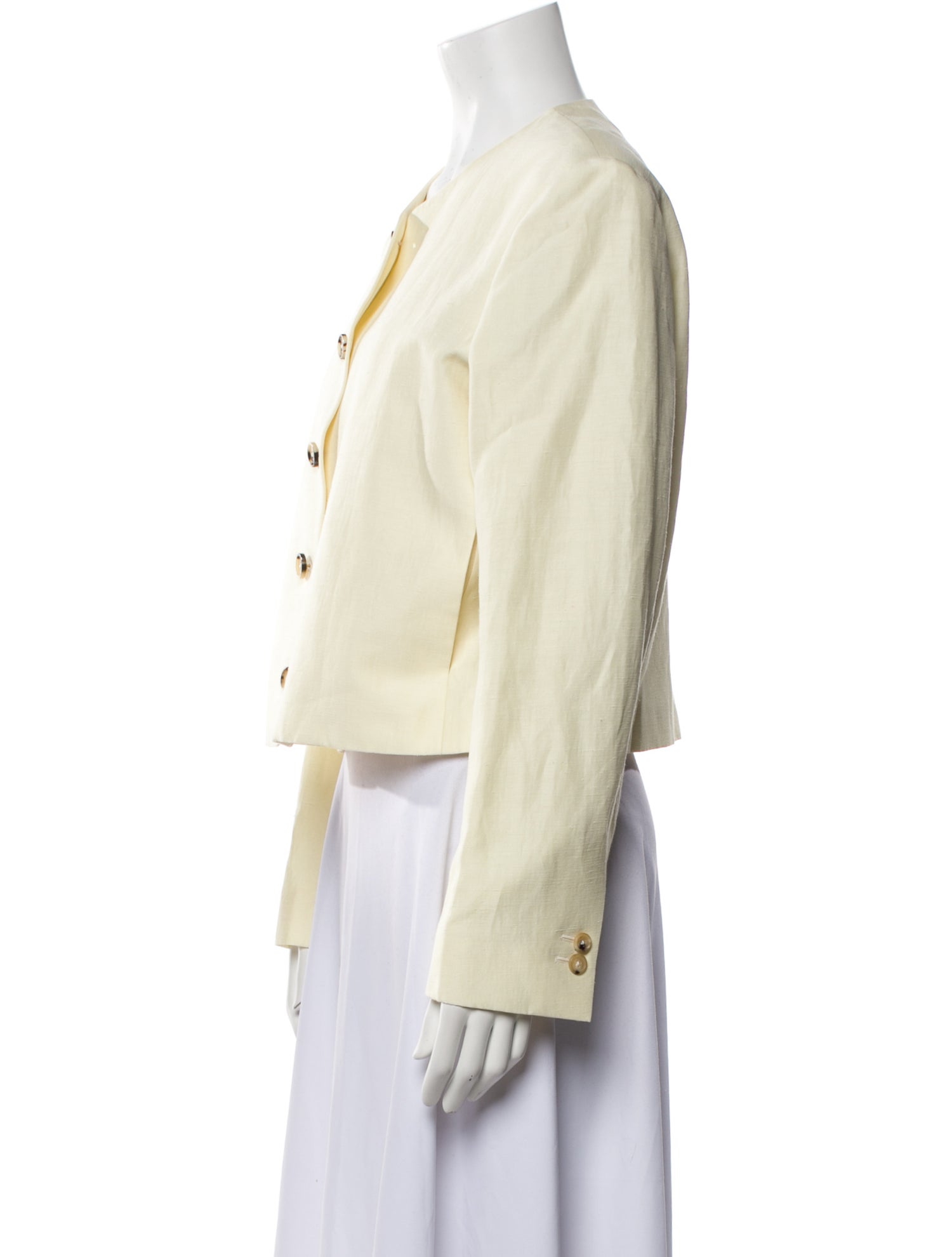 P. Johnson Linen Evening Jacket