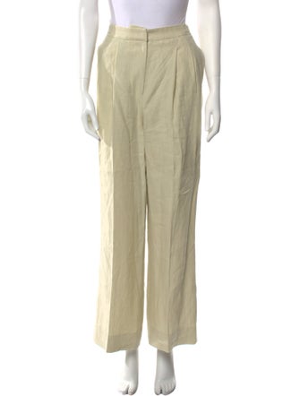 P. Johnson Linen Wide Leg Pants
