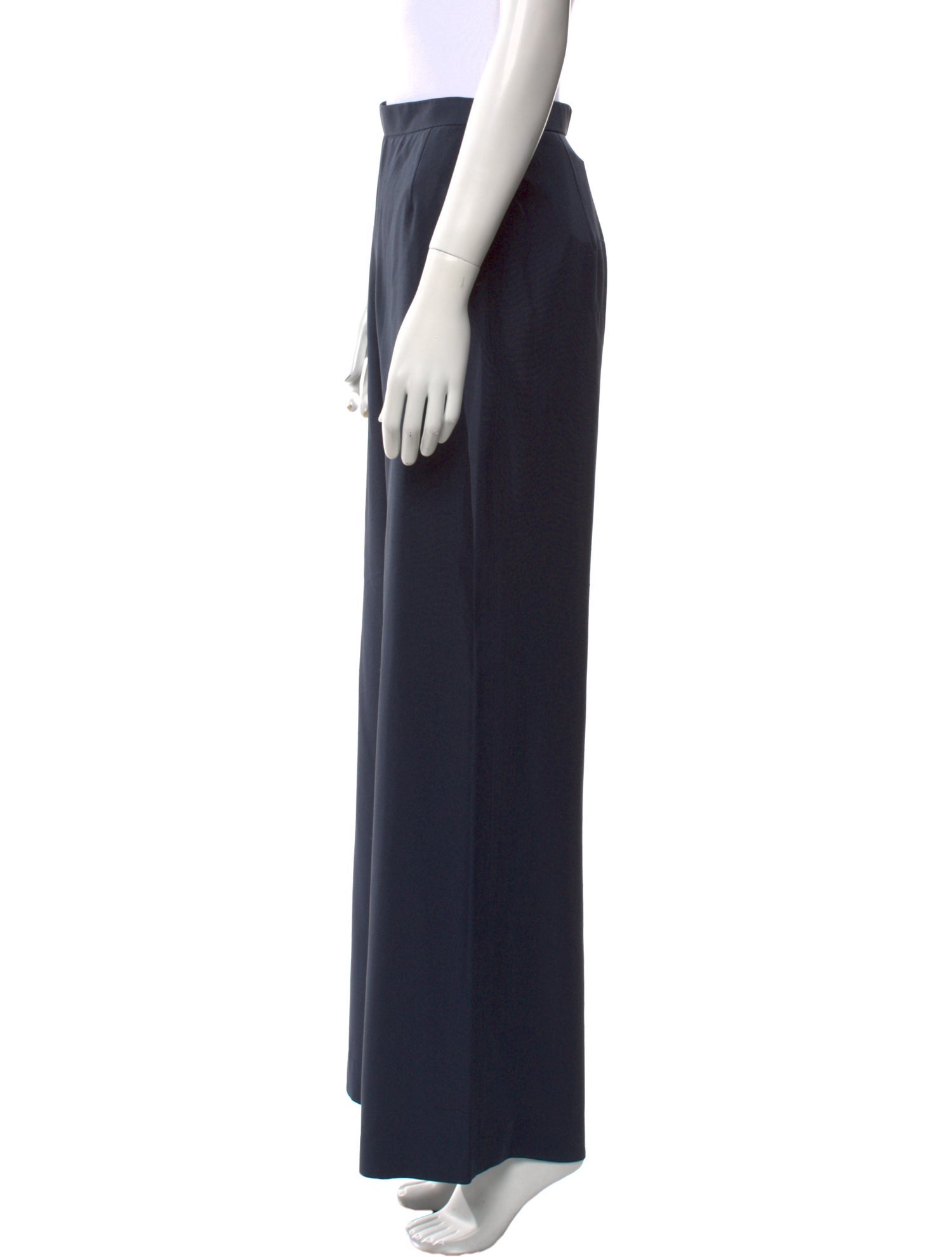 P. Johnson Silk Wide Leg Pants