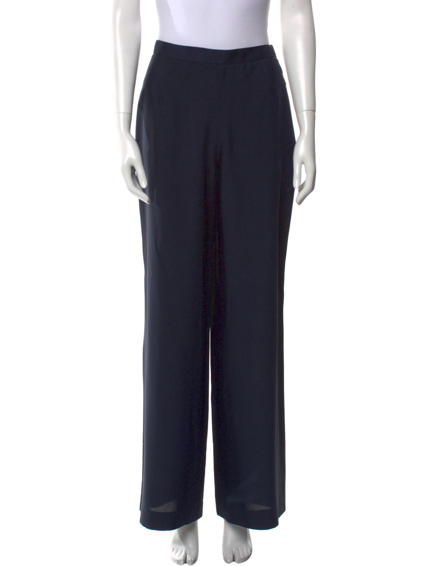 P. Johnson Silk Wide Leg Pants