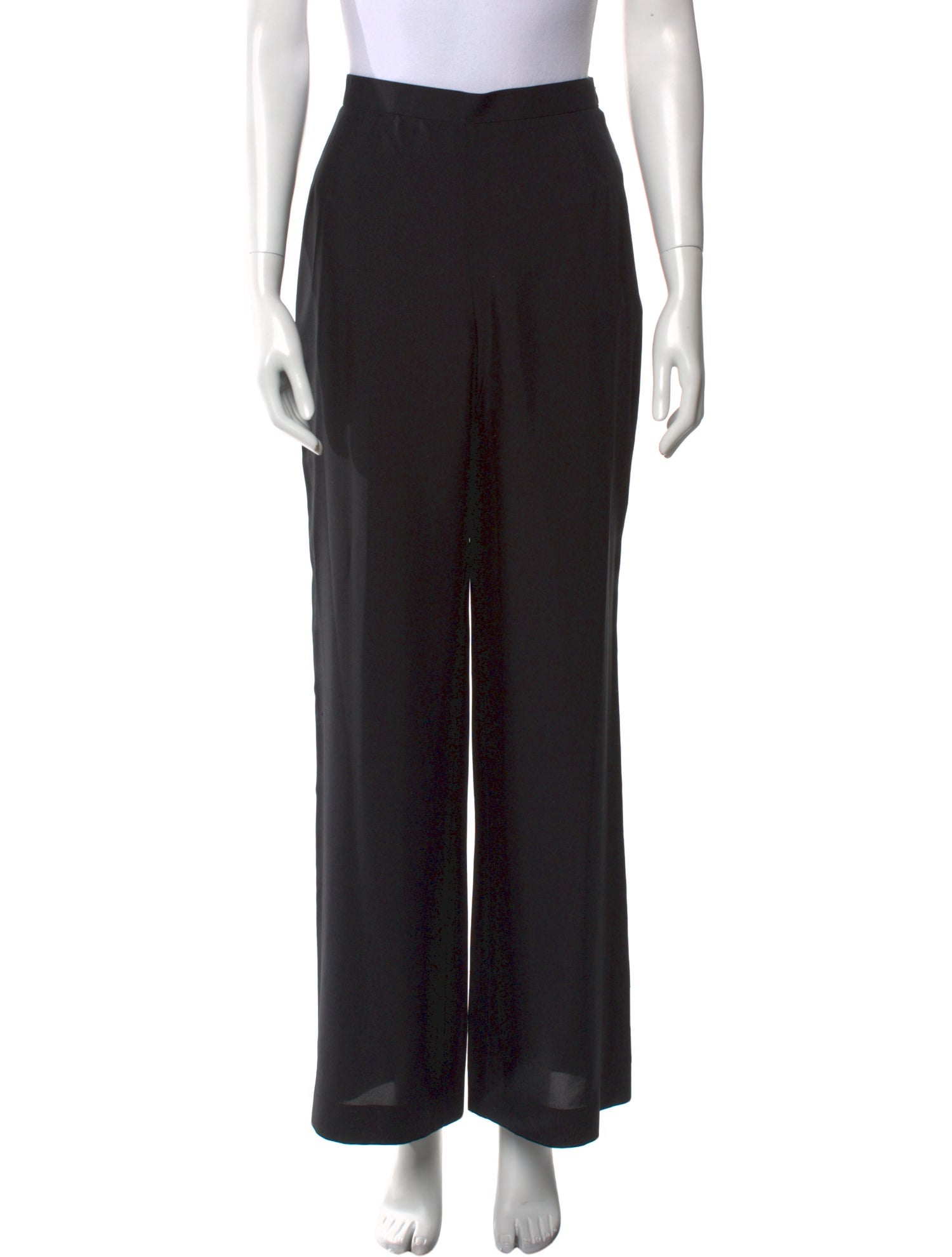 P. Johnson Silk Wide Leg Pants