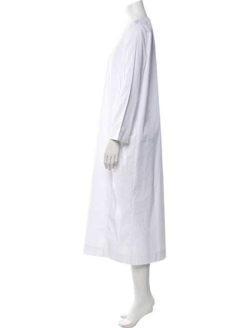 P. Johnson V-Neck Long Dress