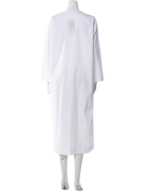 P. Johnson V-Neck Long Dress