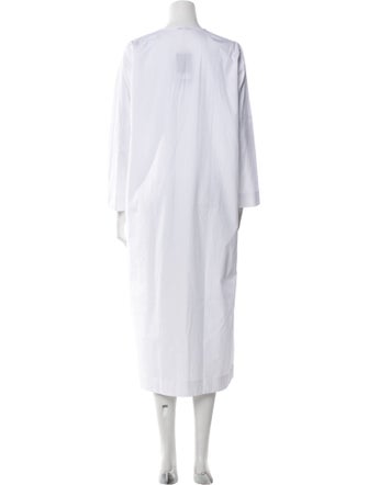 P. Johnson V-Neck Long Dress