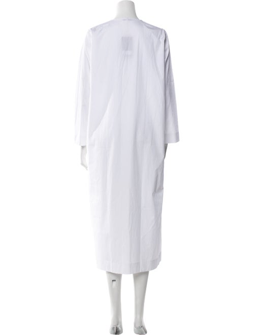 P. Johnson V-Neck Long Dress