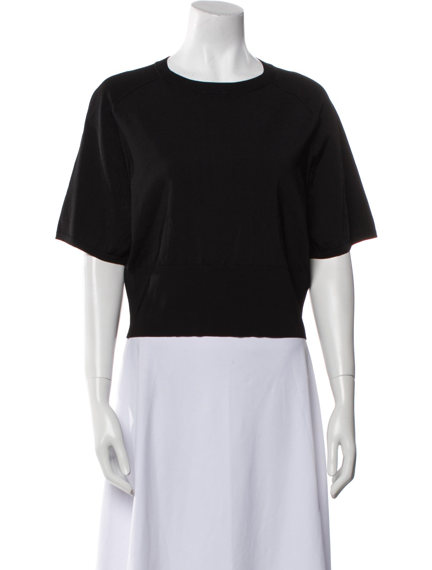 P. Johnson Crew Neck Short Sleeve Crop Top w/ Tags