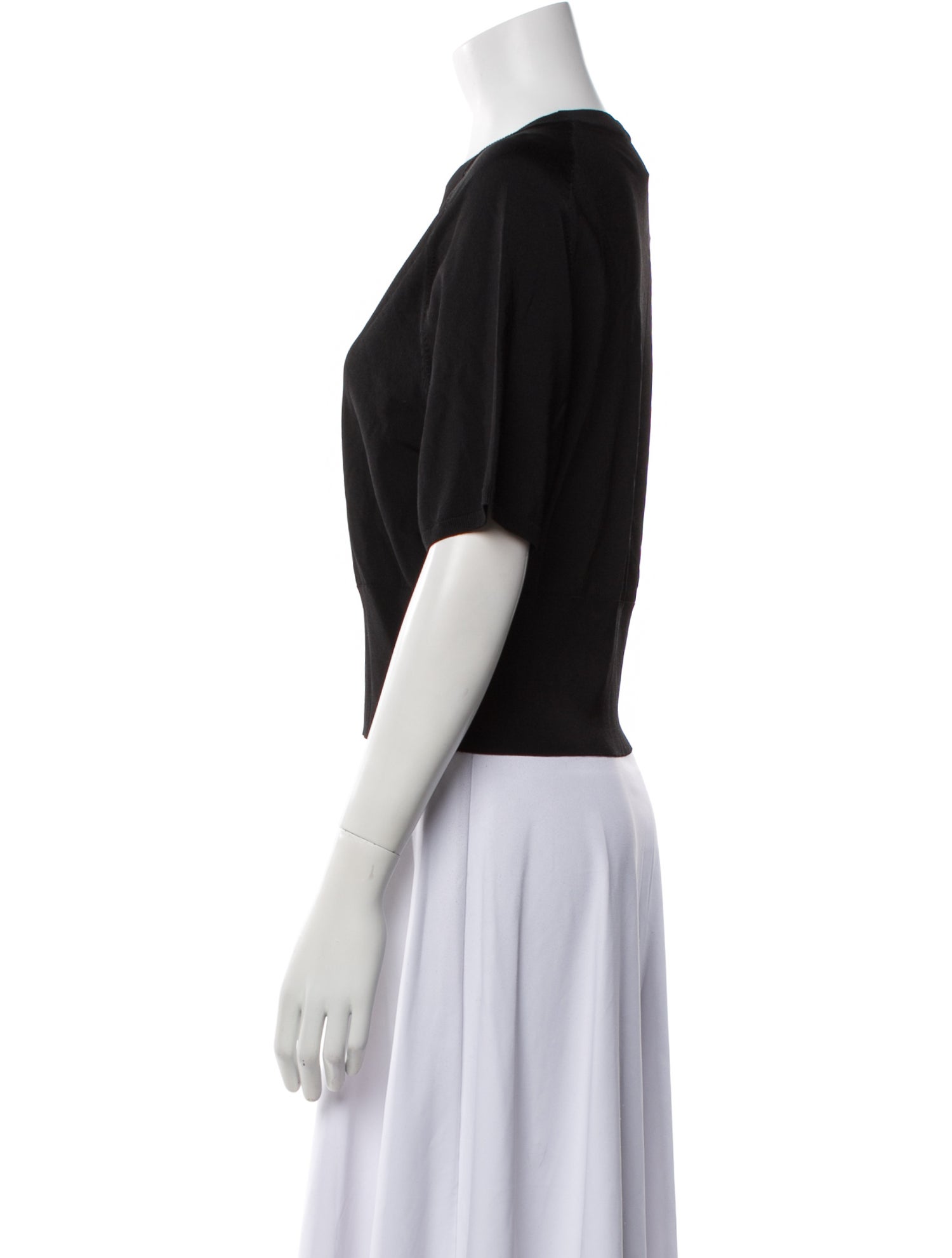 P. Johnson Crew Neck Short Sleeve Crop Top w/ Tags