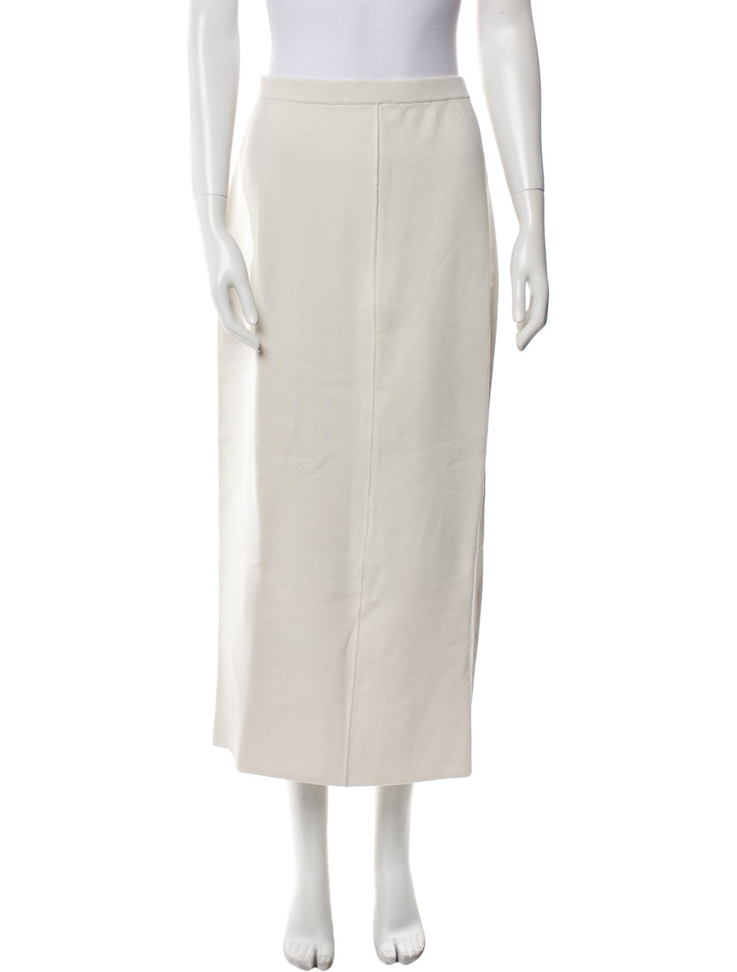 P. Johnson Silk Midi Length Skirt