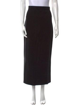 P. Johnson Silk Midi Length Skirt