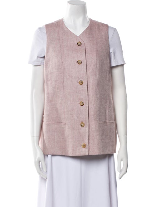 P. Johnson Linen Vest