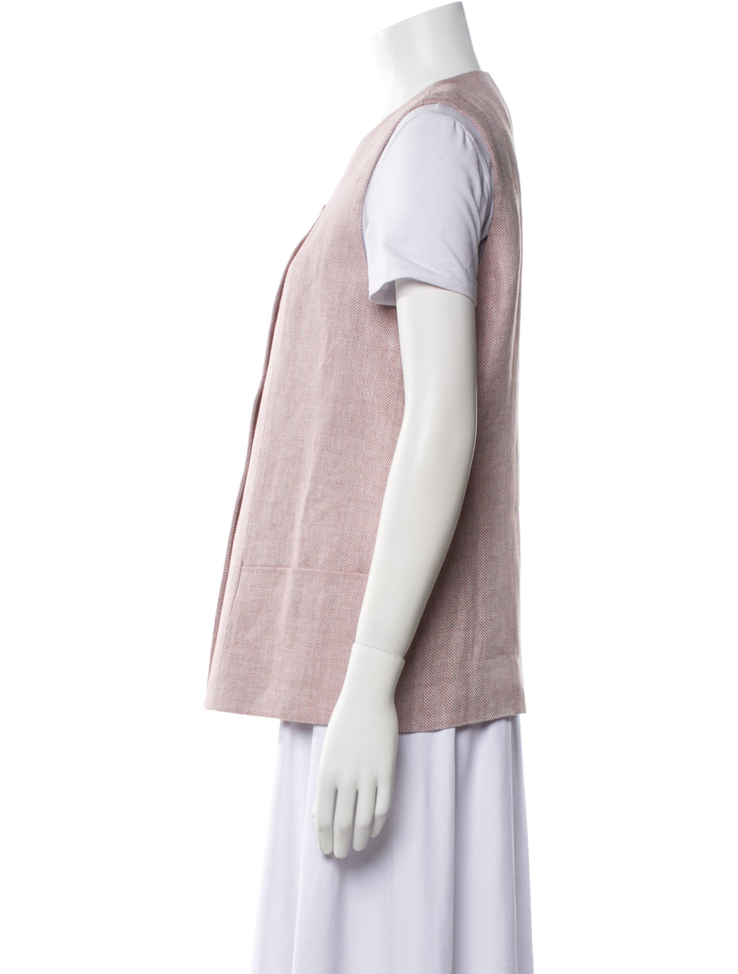 P. Johnson Linen Vest