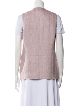 P. Johnson Linen Vest