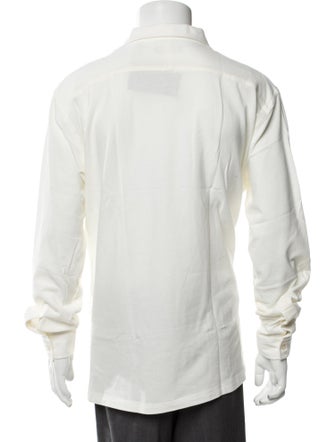 P. Johnson V-Neck Long Sleeve Polo Shirt