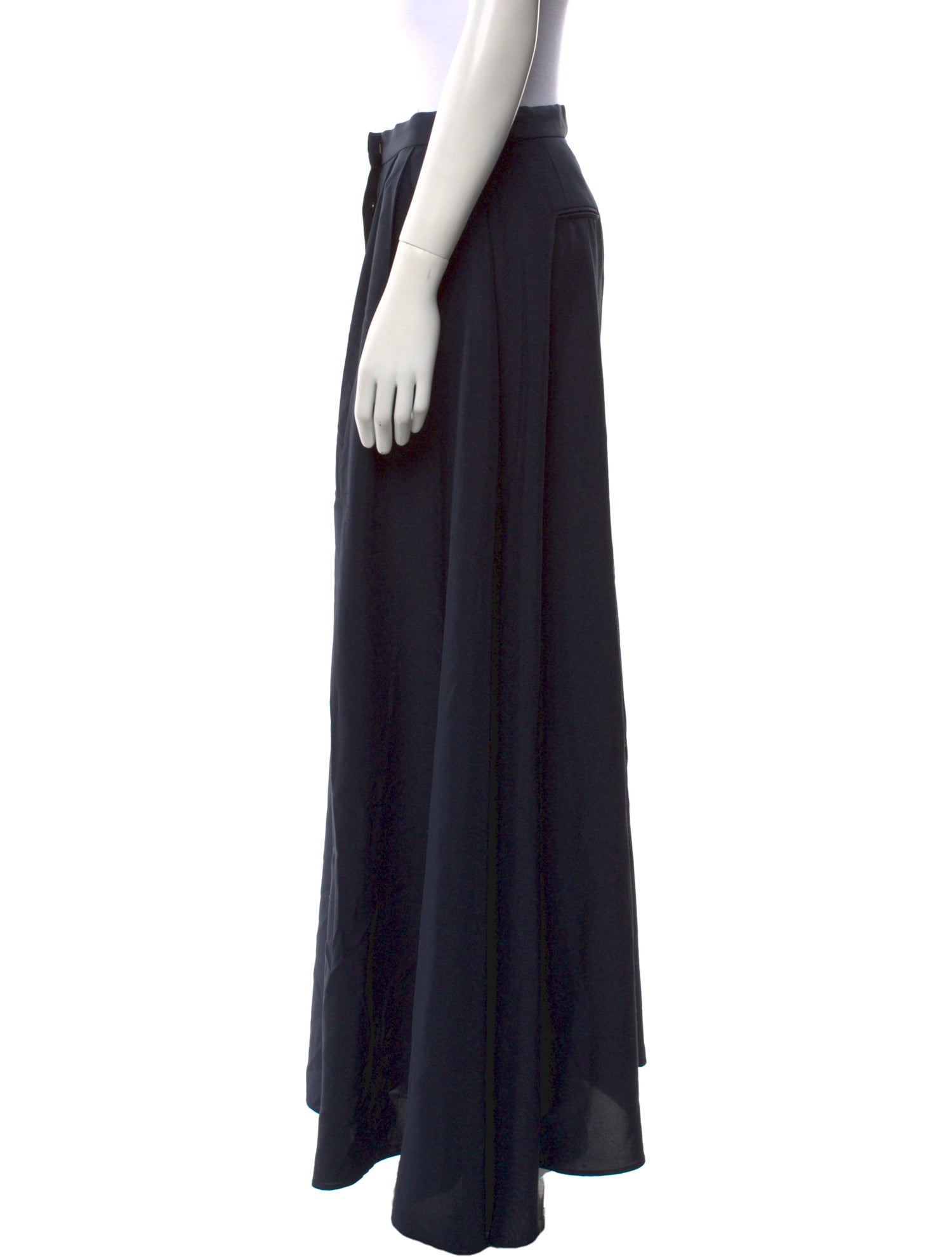 P. Johnson Silk Long Skirt